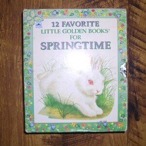 12 Favorite Little Golden Books For Springtime Vintage 1991 In Collectors Box